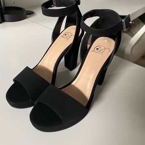 high heel shoes
